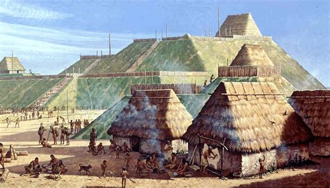 Die Cahokia Mounds: Ein präkolumbianischer Siedlungskomplex und Zentrum des Handelnetzes